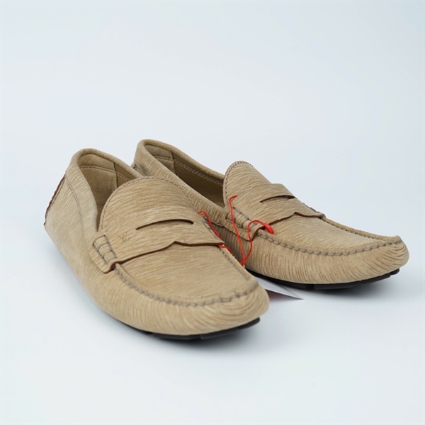 Giày LV nâu sz9 (UK) (BQ) KG+
