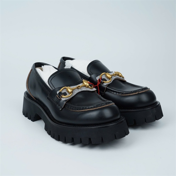 Giày GG đen cao 4.5p sz35 (BQ) KG+