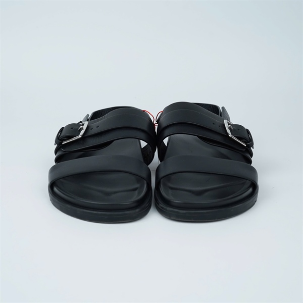 Giày Hermes đen sz44 (BQ) KG+