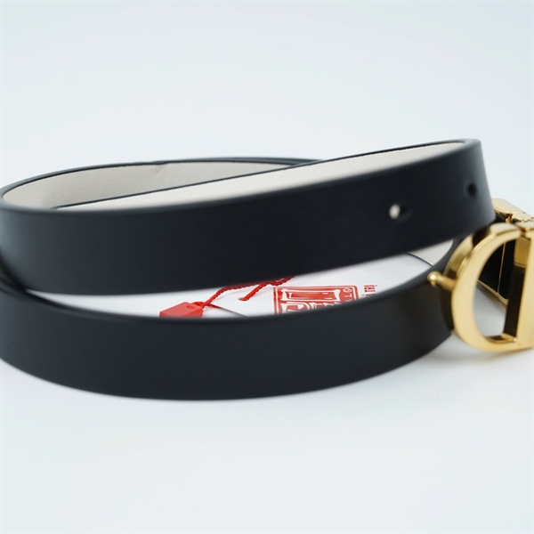 Thắt lưng Dior đen sz1.8x95 (BQ) KG+