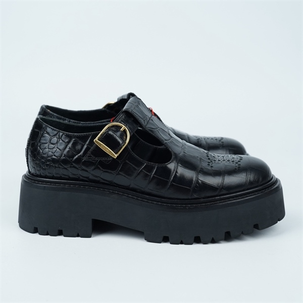 Giày Celine đen 5p sz36 (BQ) KG+