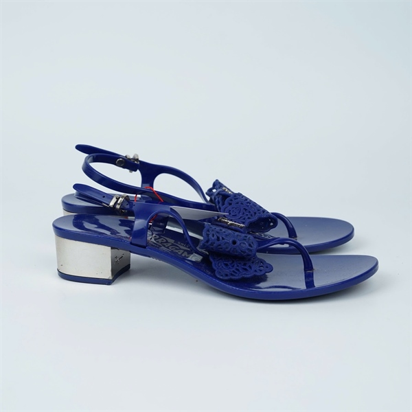 Giày Salvatore xanh cao 4p sz6 (UK) (BQ) KG+
