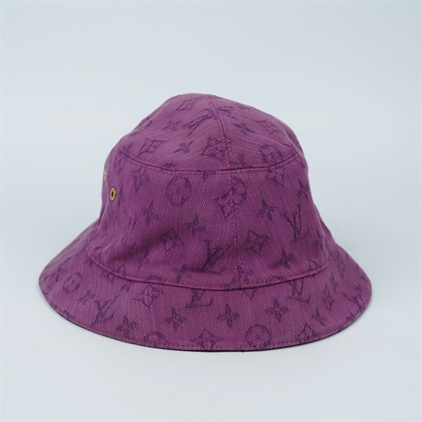 Nón LV hoa tím (BQ) KG+
