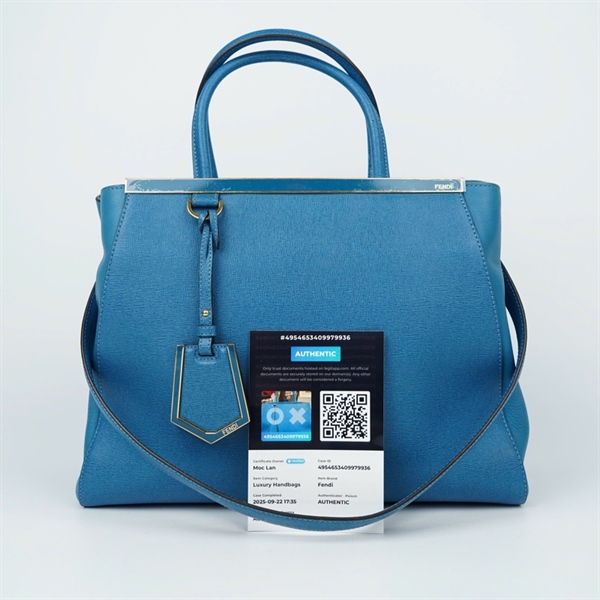 Túi Fendi xanh sz35-31 (HN) KG+