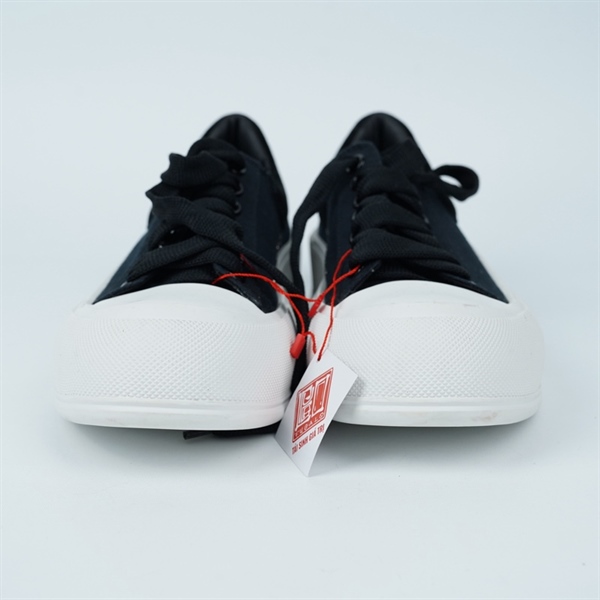 Giày Alexander Mcqueen đen đế trắng sz42 (BQ) KG+