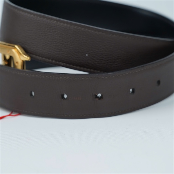 Thắt lưng Cartier nâu đậm sz3x107 (BQ) KG+