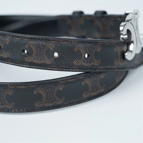 Thắt lưng Celine nâu sz2.2x102 (BQ) KG+