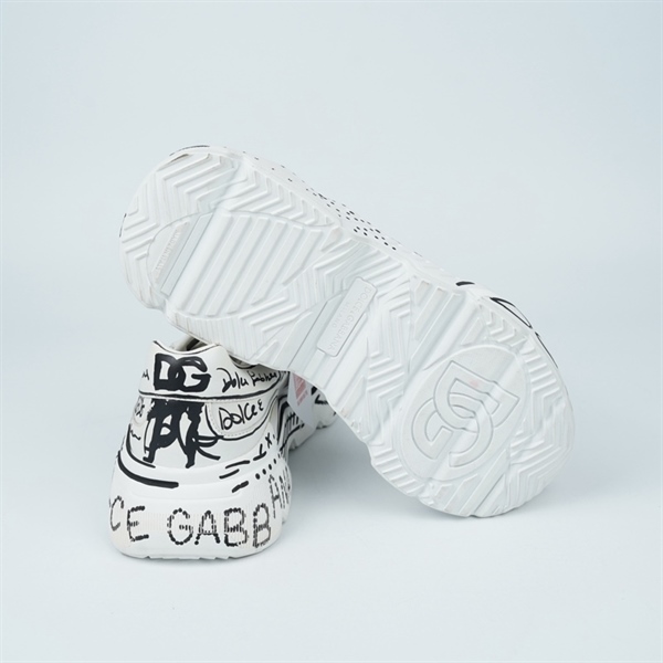 Giày D&G đen phối trắng sz39 (BQ) KG+