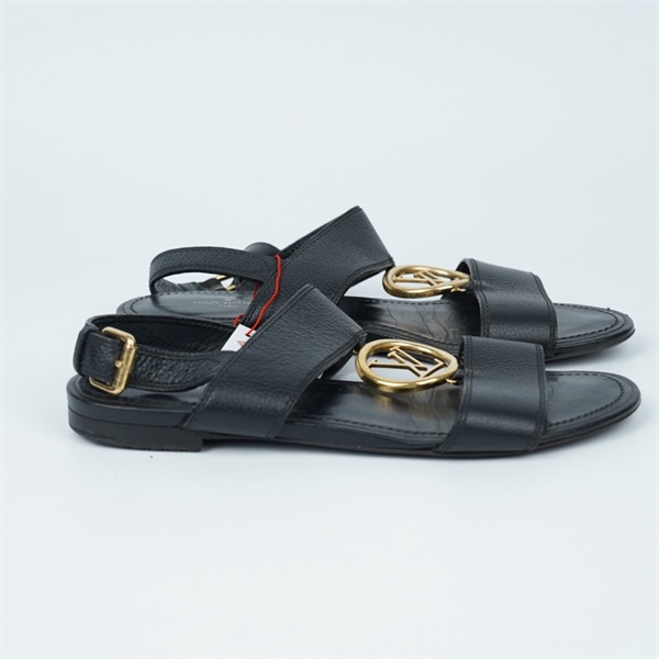 Giày LV đen sz37 (BQ) KG+