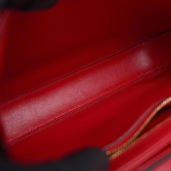 Túi Celine đỏ da thằn lằn sz21 (BMC) KG+