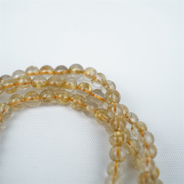 Chuỗi tóc vàng 117hạt 429479 kt7.20-3.83ly KG+