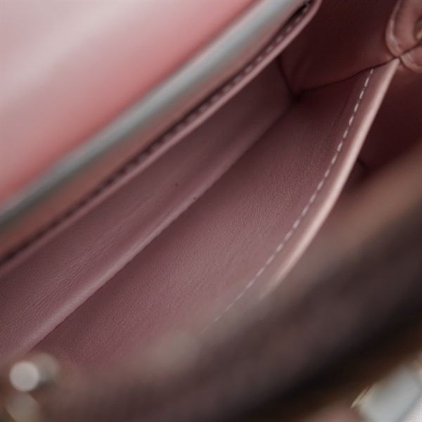 Túi LV Capu da lizard hồng size mini MI4127 KG+