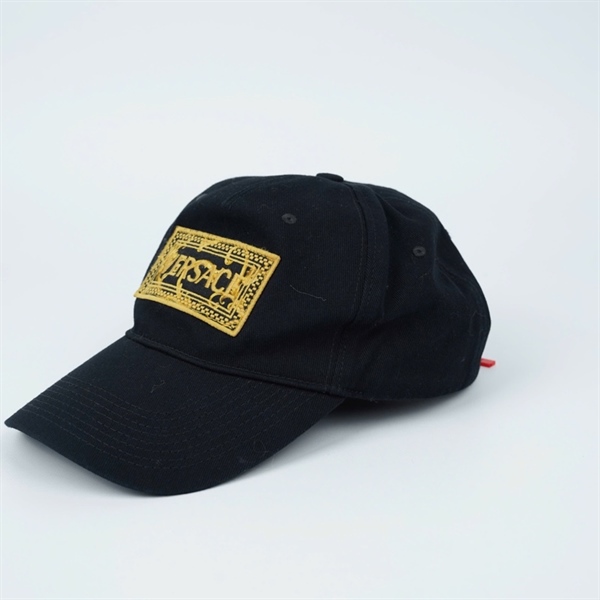 Nón Versace đen chữ vàng (BQ) KG+