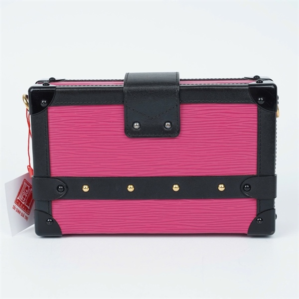 Túi LV trunk malle màu hồng tím PL1105 size 18cm KG+