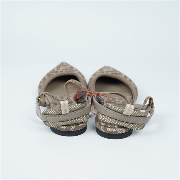Giày Fendi nâu xám sz38 (BQ) KG+