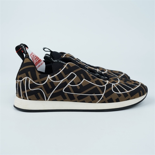 Giày Fendi nâu sz35.5 (BQ) KG+
