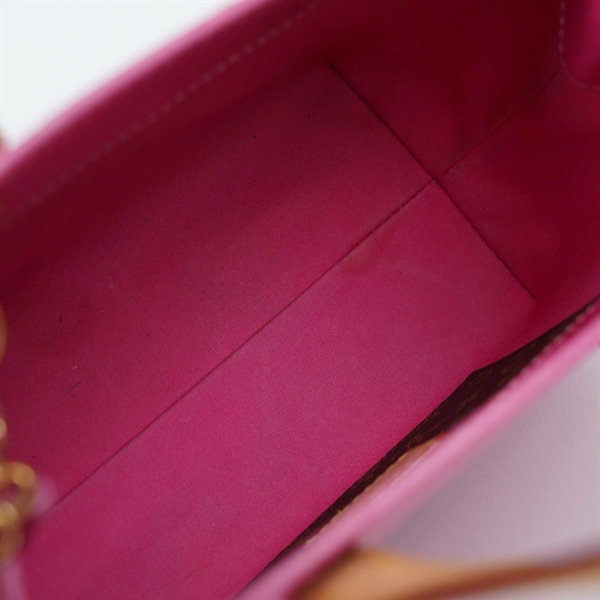 Túi LV Vernis Reade màu hồng bóng size 23cm KG+