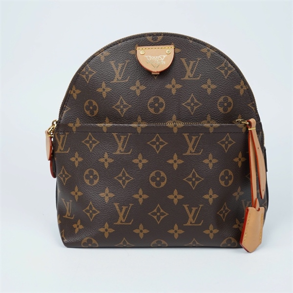 Balo LV hoa nâu 2 strap (DR4139) sz22x12x24 (BMC) KG+