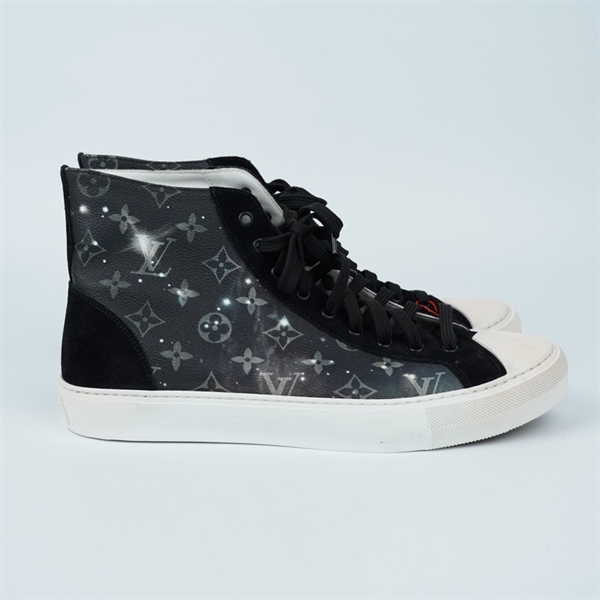 Giày LV đen ombre xám sz9 (UK) (BQ) KG+