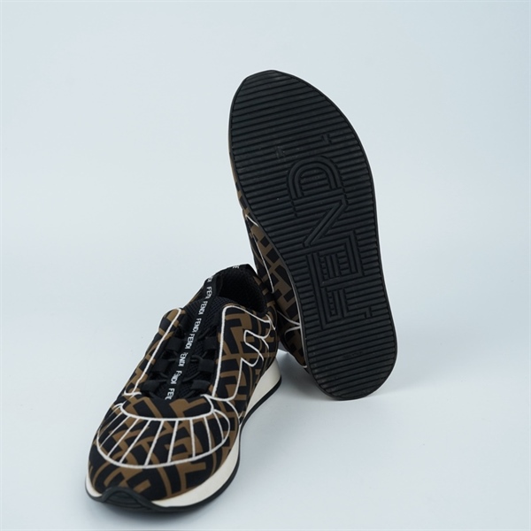 Giày Fendi nâu sz35.5 (BQ) KG+