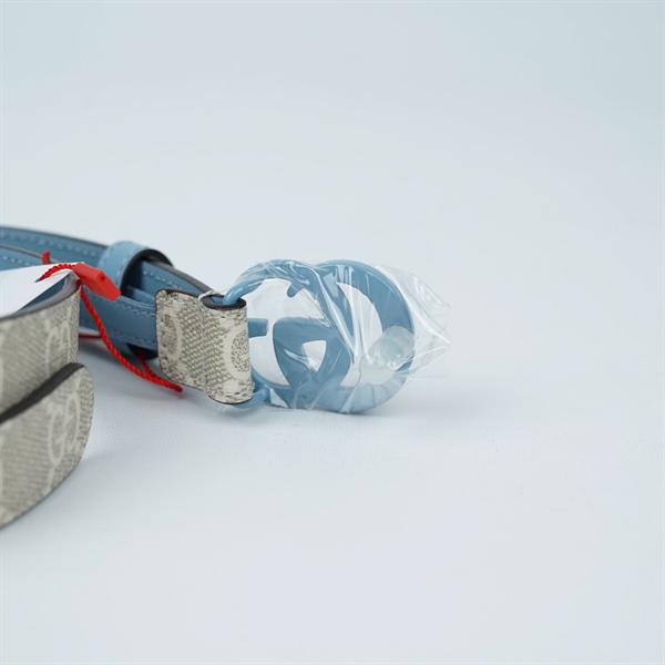 Thắt lưng GG nude lòng xanh sz2x90 (BQ) KG+