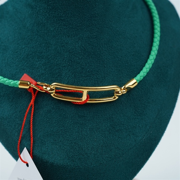 Vòng cổ Hermes xanh (BQ) KG+