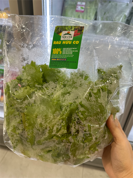 Cải Ngọt hữu cơ núi cúi