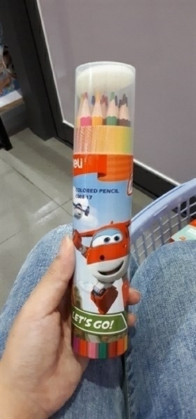 Bút chì màu Deli 18 màu 00817