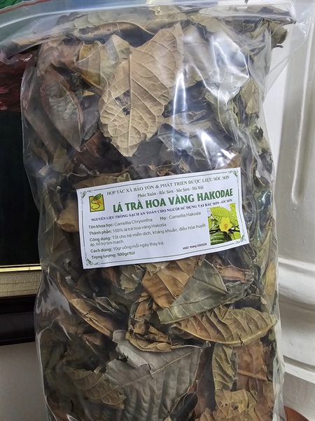 Lá trà hoa vàng Hakodae 250gr