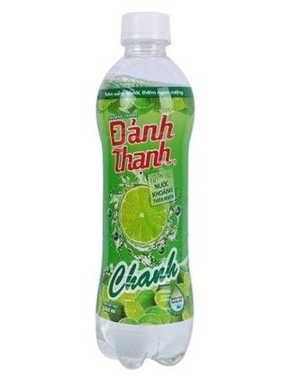 Nước khoáng thiên nhiên Đảnh Thạnh khoáng chanh 430ml