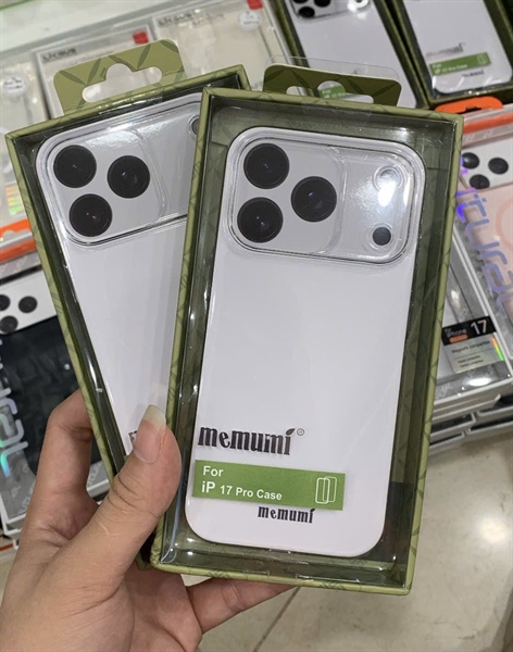 Ốp iPHONE 17 Pro Max 6.9 MEMUMI trong cứng