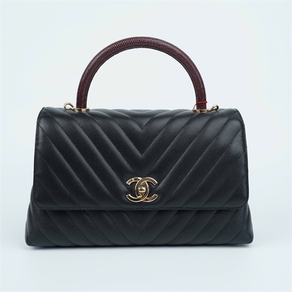 Túi Chanel Coco đen (LJ6TE92E) sz28-24 KG+