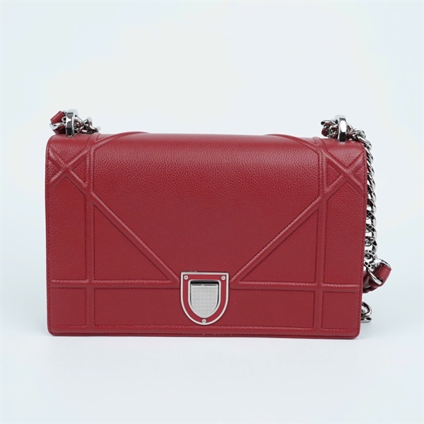 Túi Dior Diorama đỏ (09-BO-0136) sz25 KG+