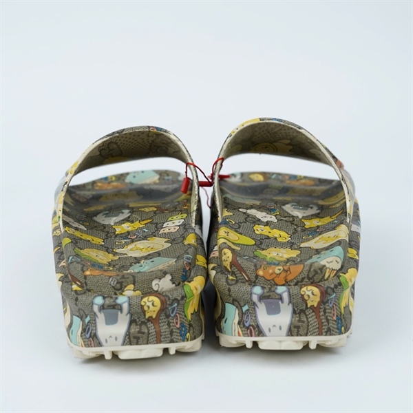 Dép GG xám cao 4.5P sz38 (BQ) KG+