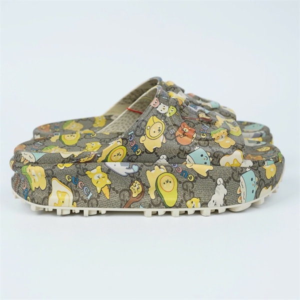 Dép GG xám cao 4.5P sz38 (BQ) KG+