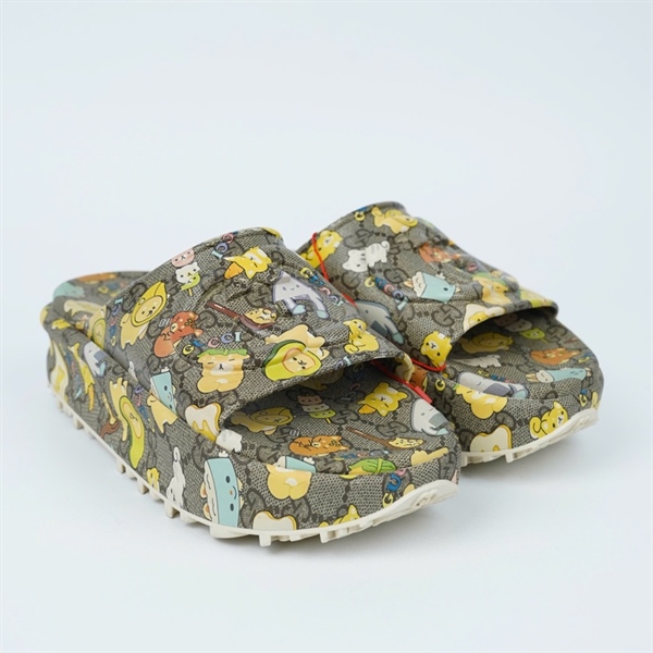 Dép GG xám cao 4.5P sz38 (BQ) KG+