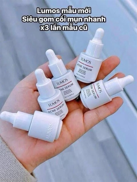 Serum lumos bôi mụn mẫu mới