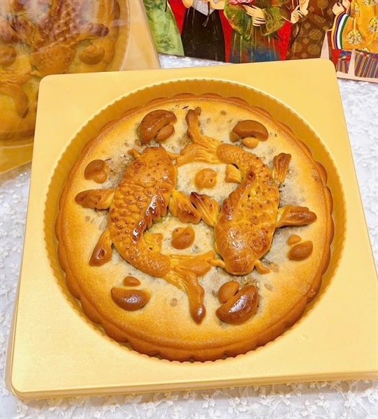 Bánh nướng đài Bắc khoai môn hình cá