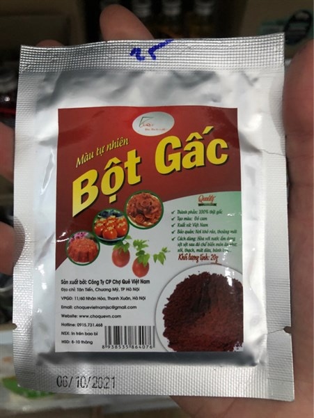 Bột gấc 20g