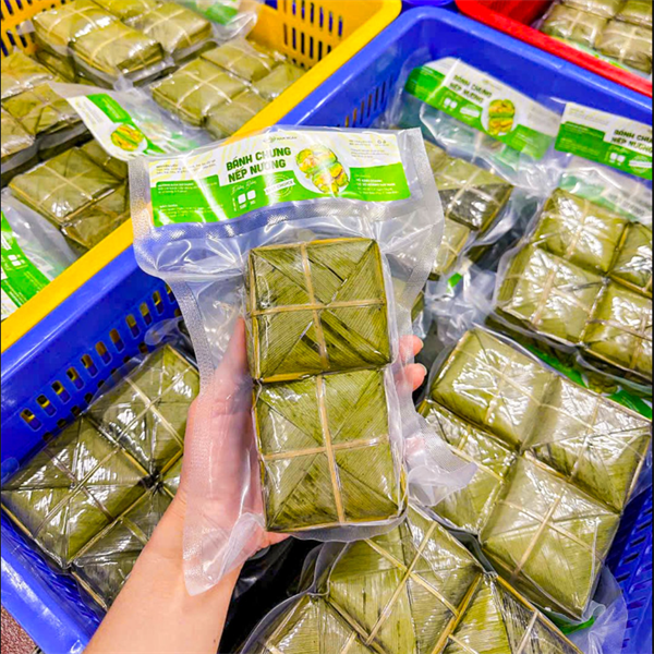 Bánh chưng nếp nương Điện Biên