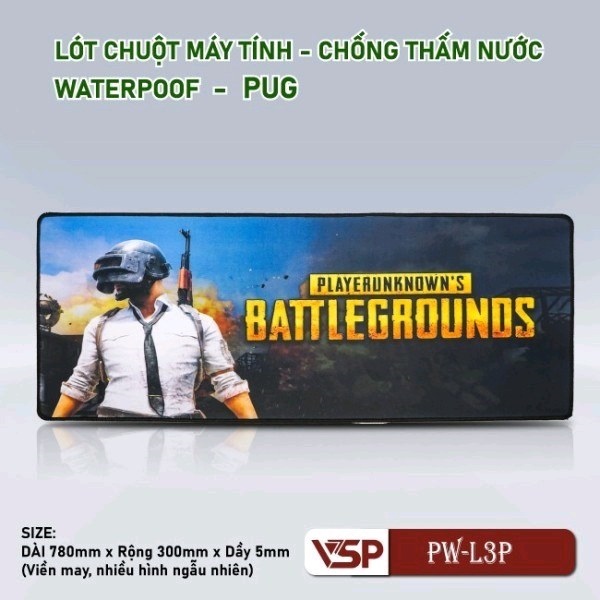 Lót phím, chuột VSP PW- L3P dài