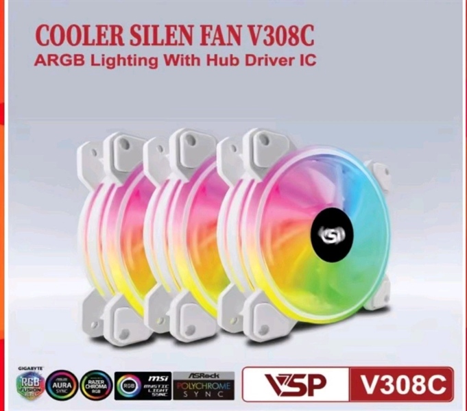 Combo kit 3Fan + Hub, Remote V308C