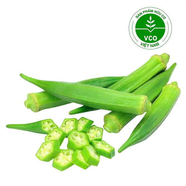 Đậu bắp hữu cơ (vỉ 300 g)