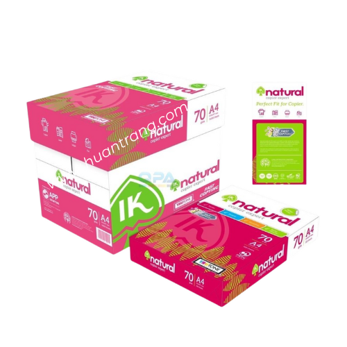 Giấy A4 Natural 70GSM