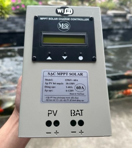 Sạc MPPT 60A có Wifi