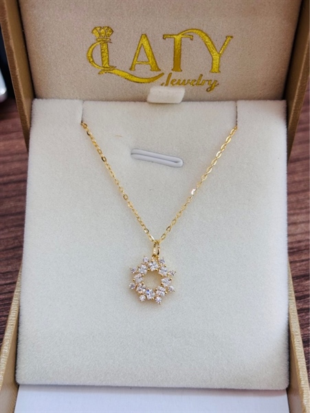 10-367V Dây chuyền vàng nữ 10K