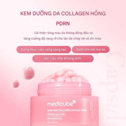 Kem dưỡng medicube hồng
