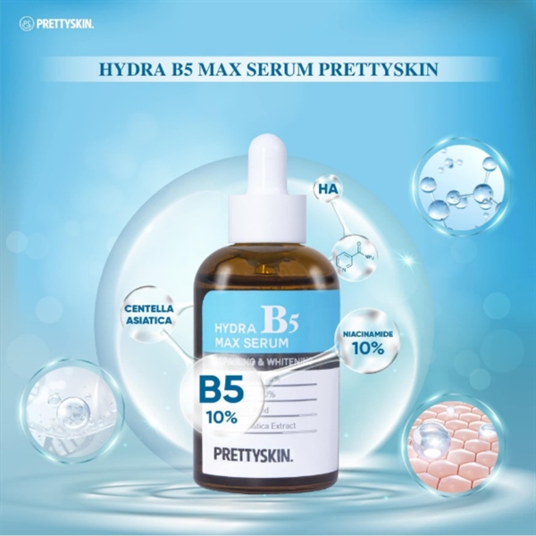 Serum phục hồi Prettyskin hydra B5 max serum