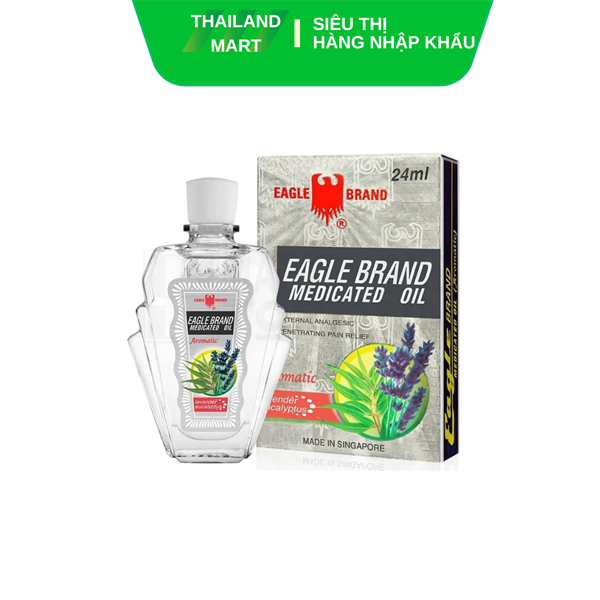 Dầu Gió con ó trắng Singapore 24ml