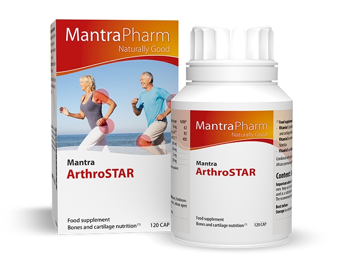 Mantra ArthroStar (Lọ*40 viên) - Hỗ trợ giúp duy trì khớp khỏe mạnh